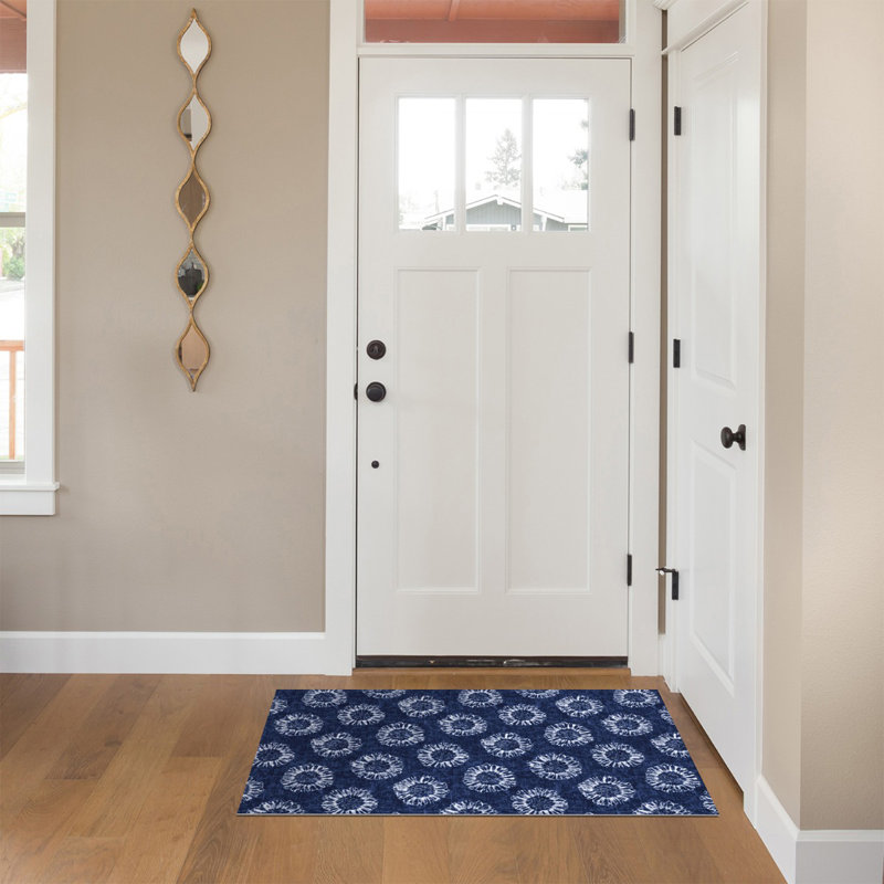 Tapis d'intérieur / extérieur antidérapant Marin, Rectangle 1 pi 8 po x 2 pi 10 po