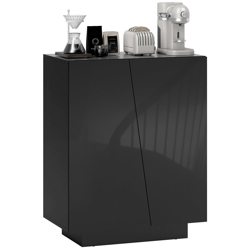Ascary 70cm W Chest of Drawers, Black