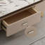 Table basse Beige Stone + Bois manufacturé