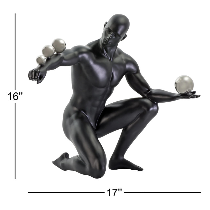 Figurine Tickmacrevan, Noir