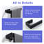 Porte-serviettes mural en acier inoxydable-131232543-92456981