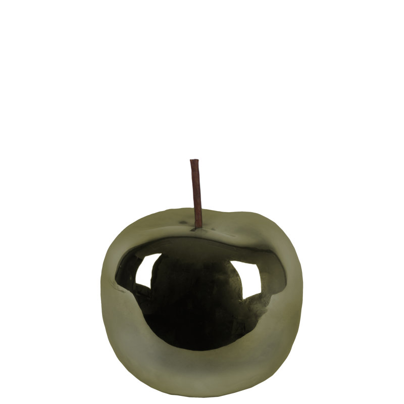 Yowell Food & Beverage Figurines & Sculptures, 4.75" H x 4.75" W x 4.75" D, Green