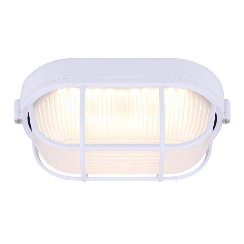 Luminaire à cloison d’extérieur à 1 ampoule del Marquis, Blanc