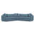 Jules Fabric 3 Pc Sectional-121467499