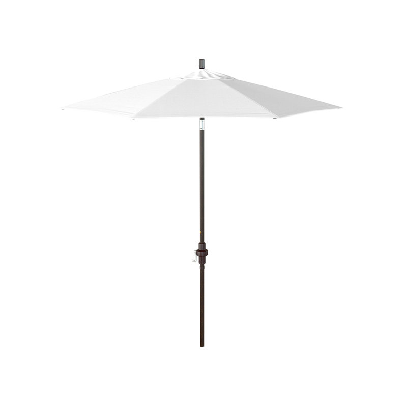 Parasol de marché 90 po Sunbrella, Sunbrella® naturel, Bronze