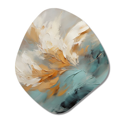 Crisinda - Abstract Nebula Shape Asymmetric Metal Wall Art