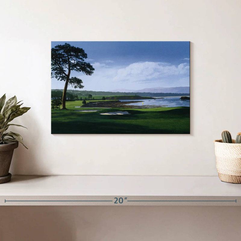 Sireci Golf Course I, 8" H x 12" W