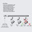 Ballast i-connecteur pour le rail h-38252748-38252749