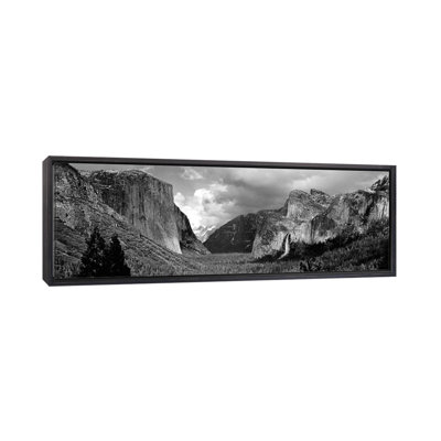 Yosemite Valley in B&W, Yosemite National Park, California par - Reproduction de photo panoramique sur toile