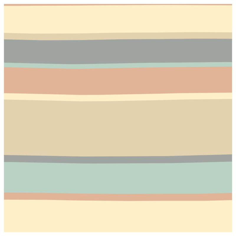 Beige Gray Stripes Double Sided Throw Pillows, 26 x 26 inches