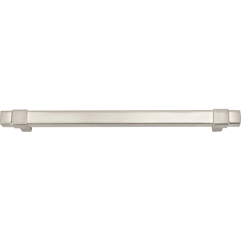Zane Bar Pull, Satin Nickel, 6 5/16"
