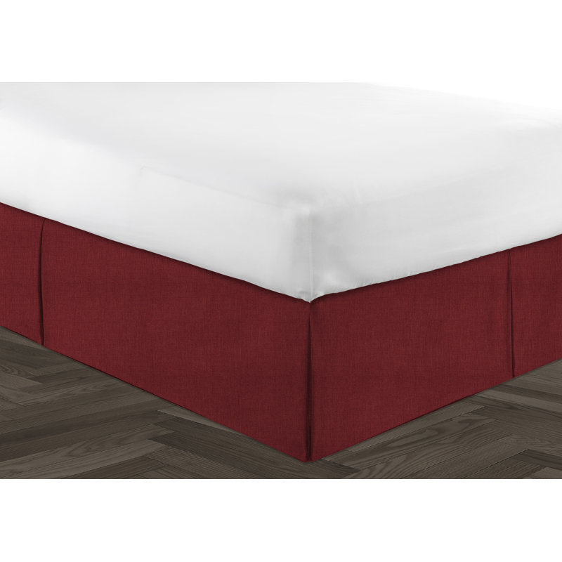 Jupe de lit Gesto, Gris, Très grand, 18 po