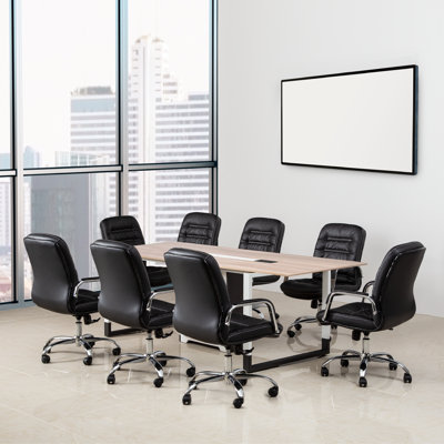 Ensemble de table / chaise de réunion pour 8