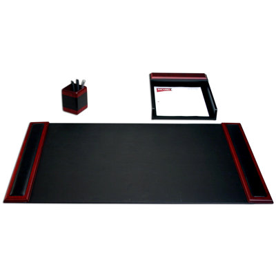Leather Desk Organizer Set