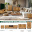 Commode haute en bois massif à 5 tiroirs ACACIA Elara-114395519