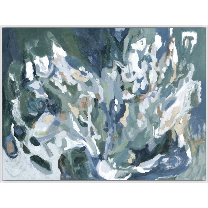 «Made Lake Waves», reproduction encadrée sur toile