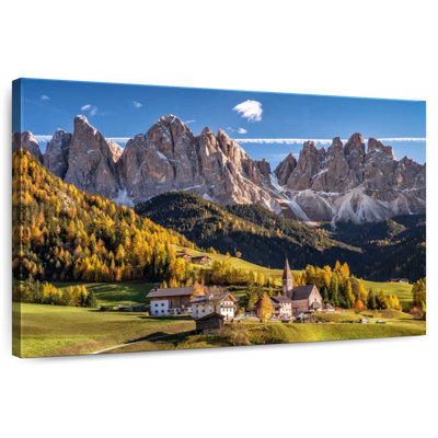 Alvord Val Di Funes Landscape