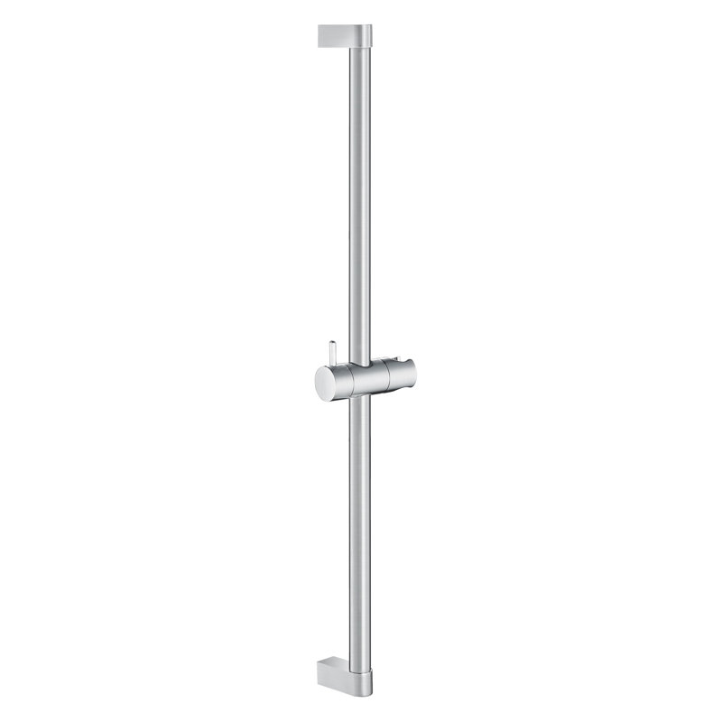 Barre coulissante en acier inoxydable brossé doré, Nickel brossé
