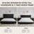 Addesyn King Black Upholstered Platform Bed-1687847668-1687847671