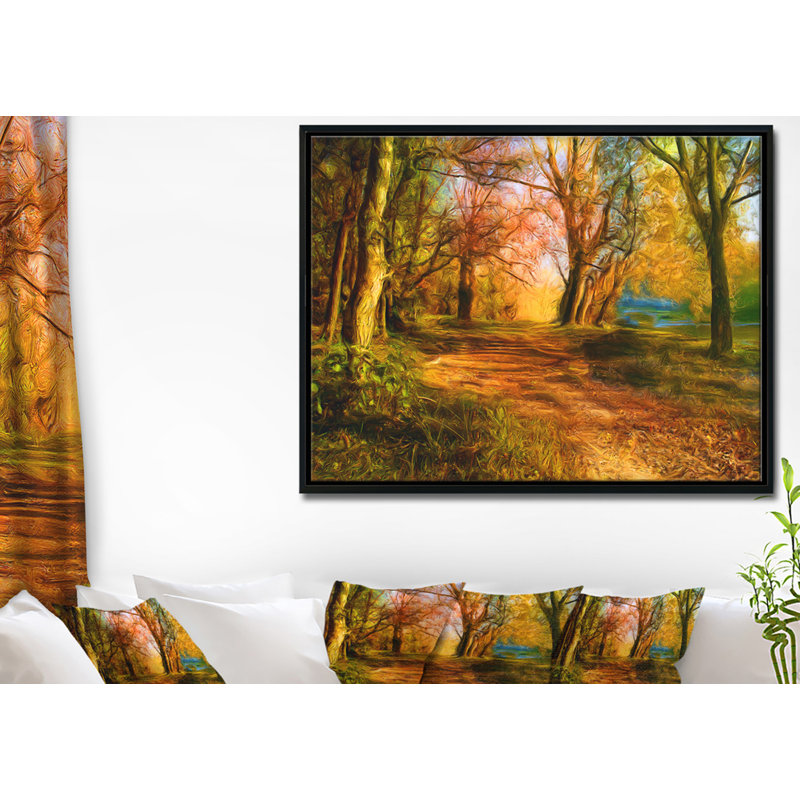«Beauty of Nature», reproduction de peinture à l'huile sur toile tendue, H 30 po x l 40 po x P 1,5 po