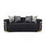 Canapé Soledad G00523A-S, noir