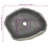 Zetta vidaXL Bathroom Basin, Vessel Sink, Easy Assembly, River Stone-273667072