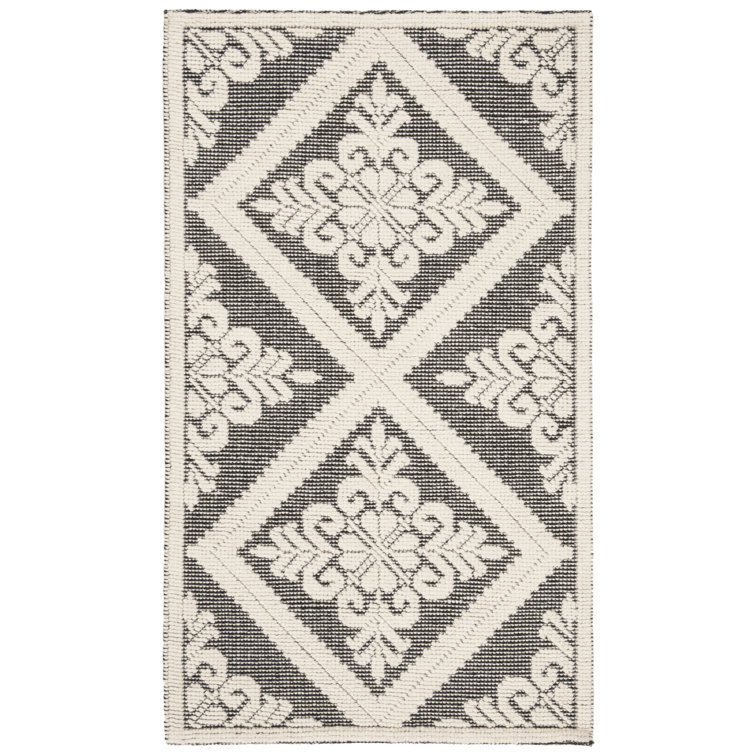 Kelty Hand Woven Wool Geometric Rug