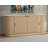 Orlina 62.5" Light Oak Fluted Panel 4 Door Sideboard