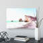 White Sand Beach in Cyprus - Wrapped Canvas-56642825