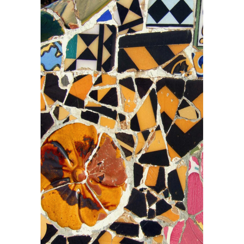 Mosaic Fragments IV by Vision Studio - Wrapped Canvas Print, 76cm H x 51cm W