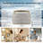 NatureFlow Y60 Cold & Hot Countertop Reverse Osmosis Water Mineralization System — featuring Natural Mineral Activation, 10-Stage RO Filtration with Ultra Dual UV, Alkaline Water Filtration, 4:1 Pure-to-Drain Ratio, and 11-Temperature RO System