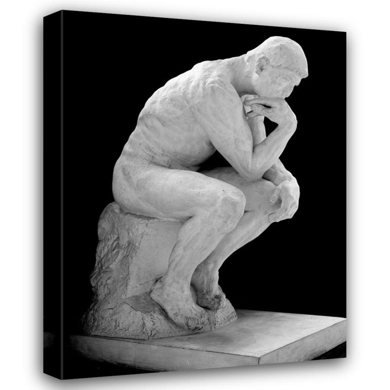 The Thinker, 24" H x 18" W