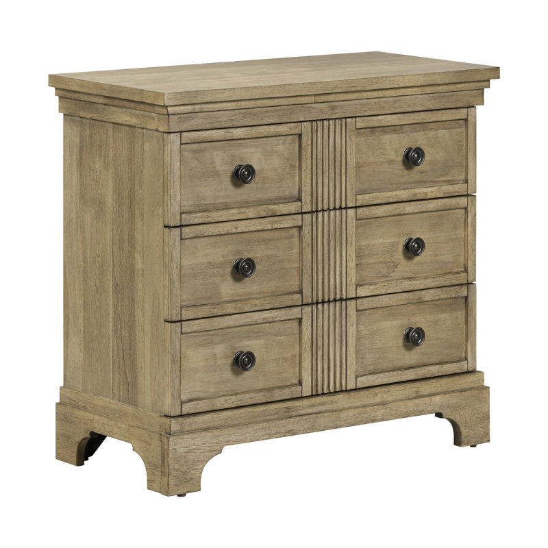 Kamoura Bedside Chest W/ Charging Station
