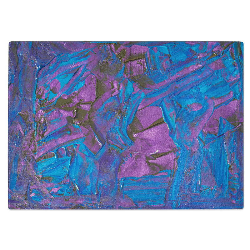 Tempered Glass Art Painting Vol.102 Chopping Board, 39 cm W x 28.5 cm L