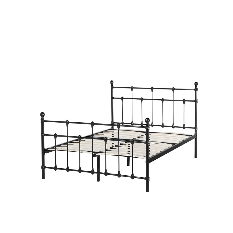 UK Double - DE 135 X 190 Cm Metal Bed