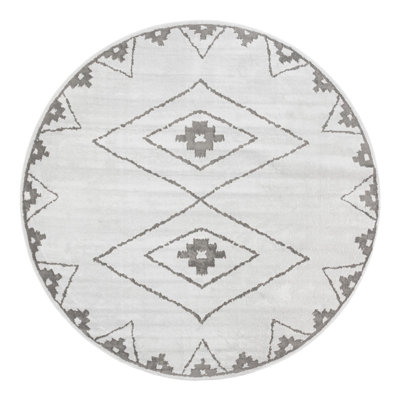 Latitude Run® Vefsna Nikolis Rug Ivory