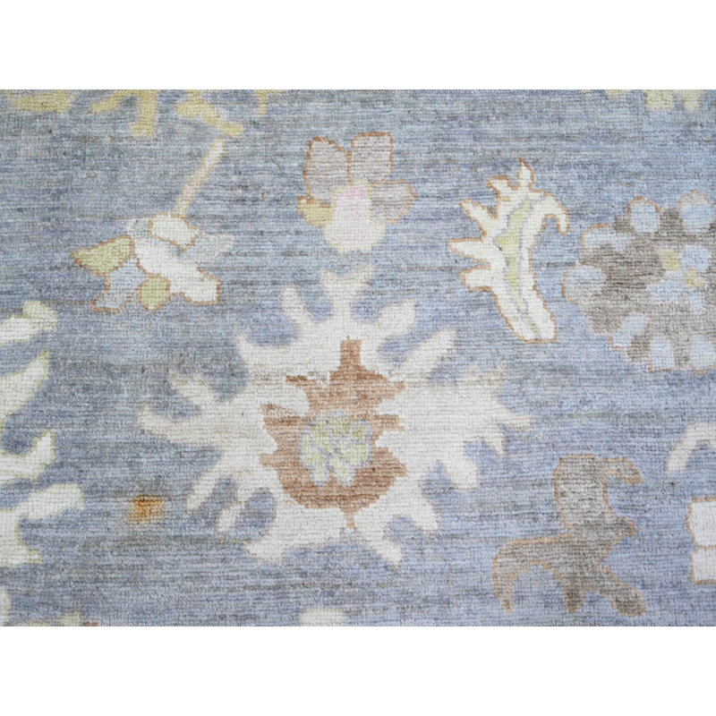 Zory One-of-a-Kind 8'1" X 10' New Age Wool Area Rug Blue