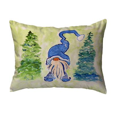 Indoor/Outdoor Rectangular Throw Pillow