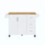 Îlot de cuisine avec comptoir à abattant, chariot d'îlot de cuisine roulant, table d'îlot de cuisine avec porte de grange avec armoire de rangement et support de tour, table d'îlot sur roulettes pour la cuisine