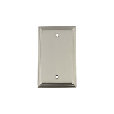 Deco Blank Wall Plate