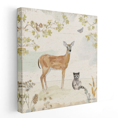 Woodland Wreath II - reproduction d'art sur toile