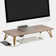 Lameek Wood Monitor Stand With USB Port