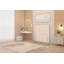 Asterin Divan Bed Base with 54" Floor Standing Headboard Plush Velvet-901826480-902508516-902508514