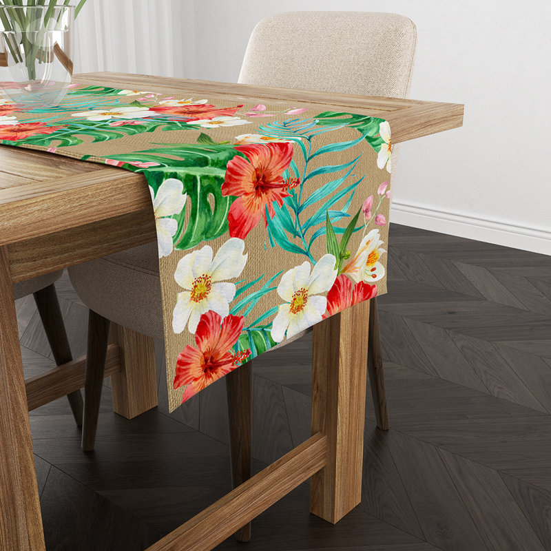 Broadus Floral Table Runner
