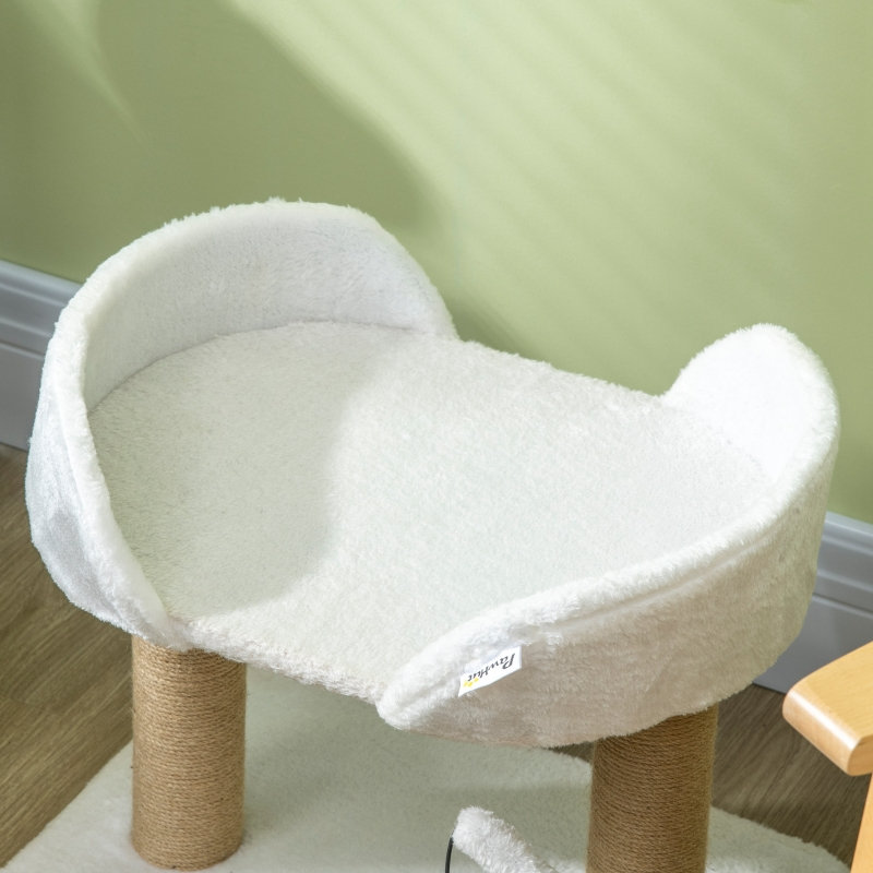 42 cm H Cat Tree / Condo, White