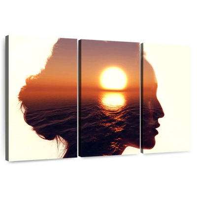 Portrait de coucher de soleil Leisha