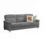 Canapé moderne à 3 places en tissu molletonné compressé, pour plus de confort et de style dans n'importe quel espace de vie-109645776