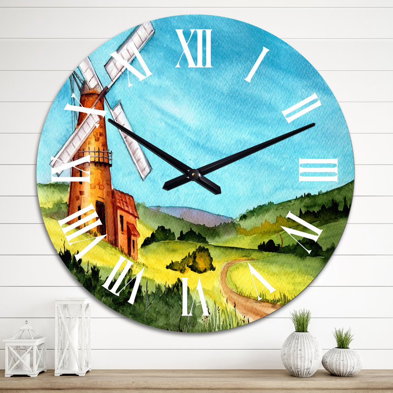 Horloge murale très grande, Surdimensionné