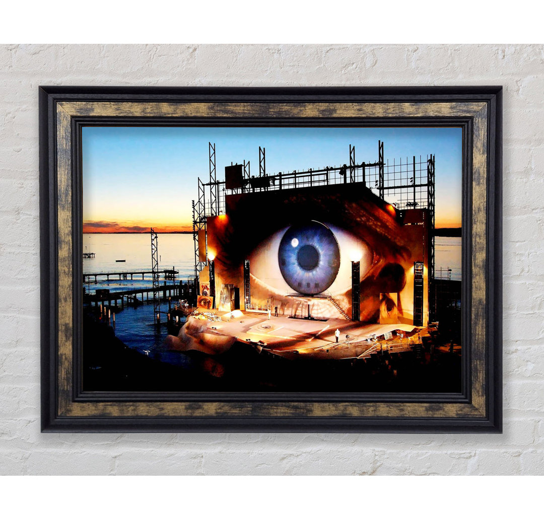 Eye Watching You - Einzelne Bilderrahmen Kunstdrucke