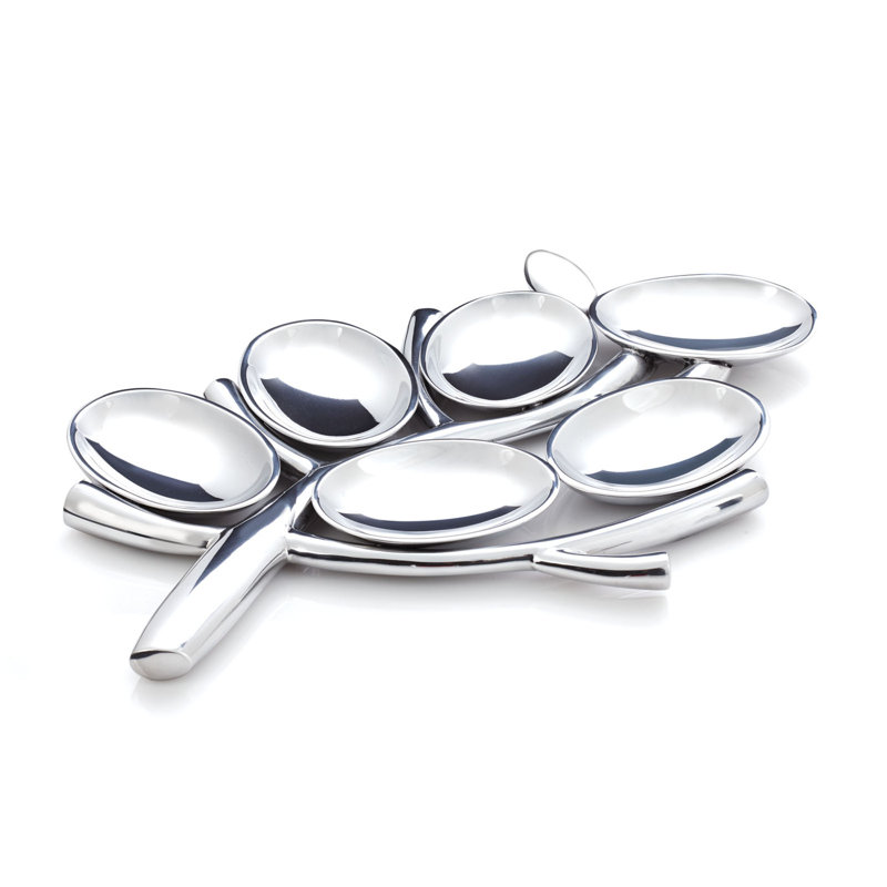 Assiette de seder Nambe